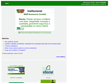 Tablet Screenshot of mmcontabilidade.com.br